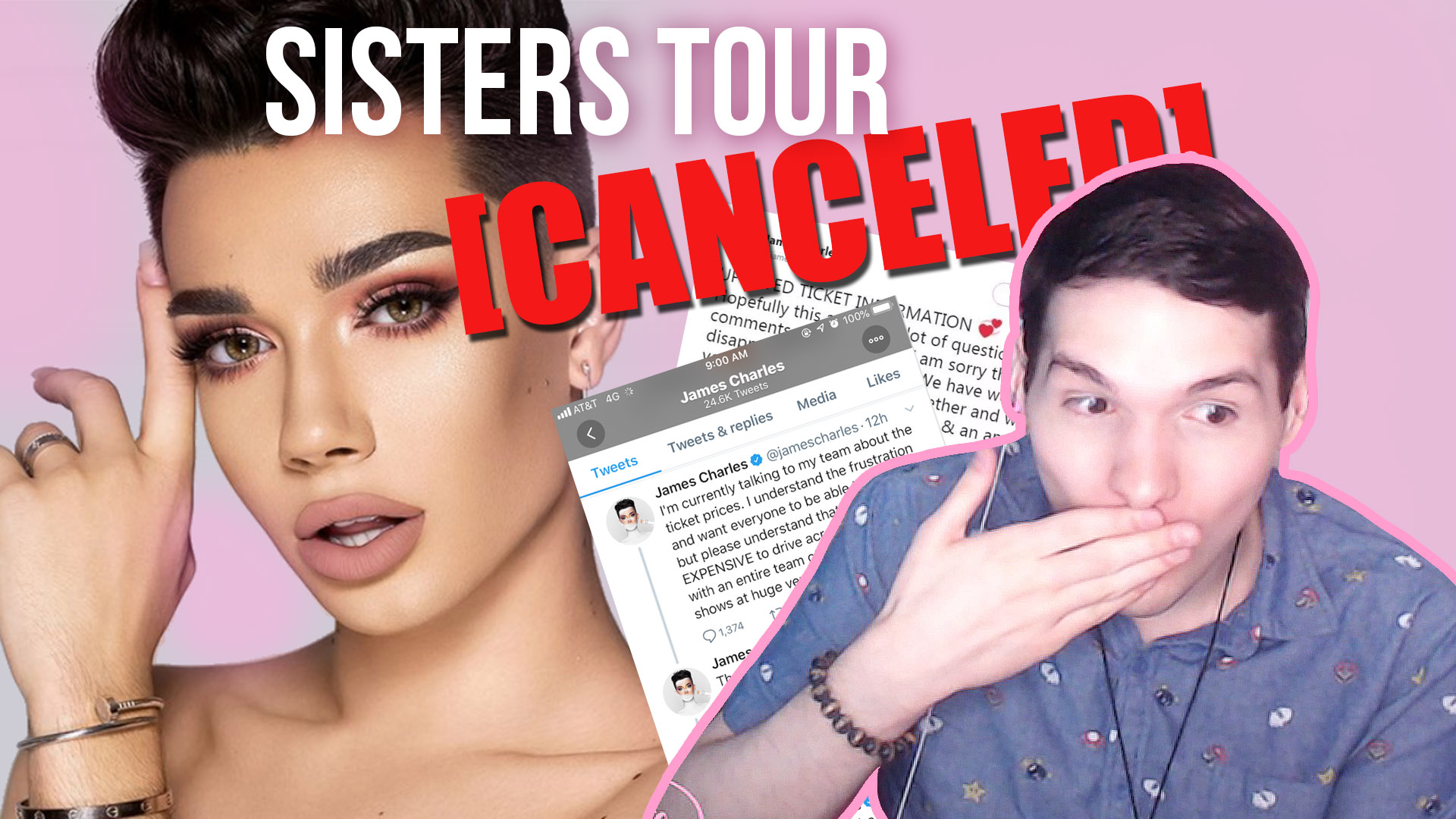 james charles tour cancelled
