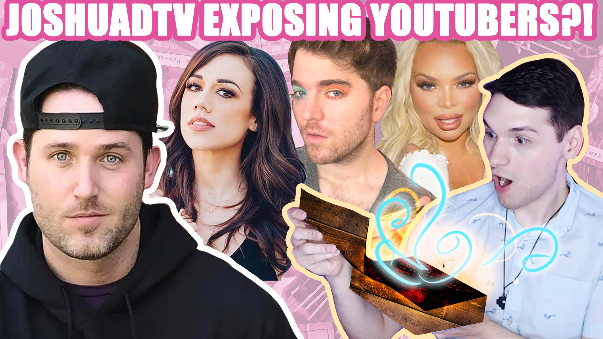 JoshuaDTV exposing Colleen Ballinger and Shane Dawson