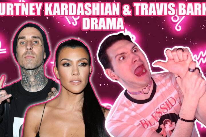 kourtney kardashian travis barker drama