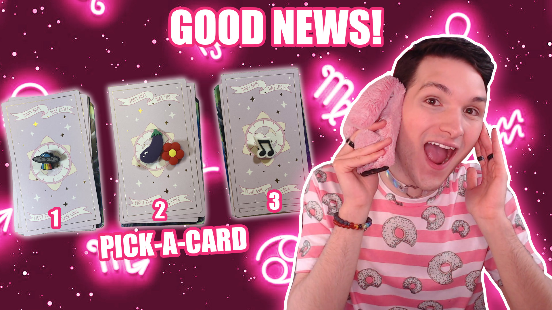 pick a card good news