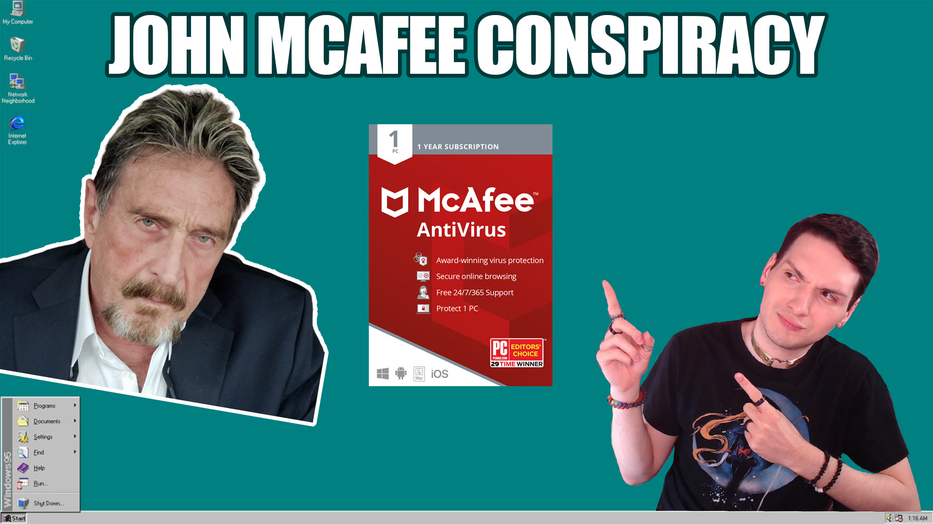 john mcafee conspiracy