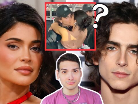 Kylie Jenner Timothee Chalamet Kiss