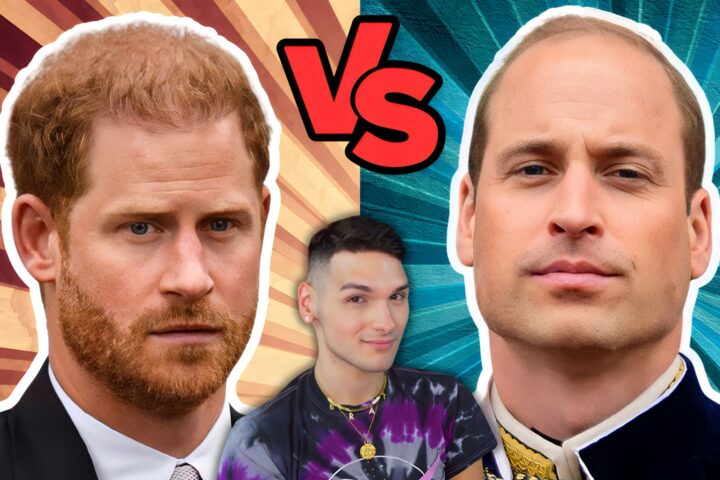 prince harry prince william fight